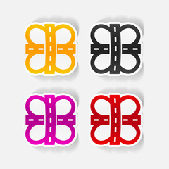 Obraz premium realistic design element: road