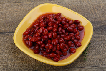 Red canned kidney beans