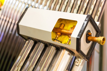 Hydraulic solar panel