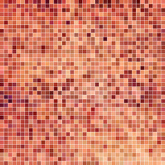 abstract vector square pixel mosaic background