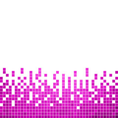 abstract vector square pixel mosaic background