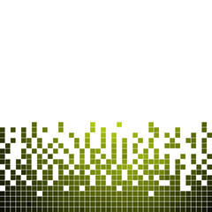 abstract vector square pixel mosaic background