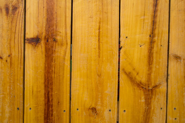There are the wood wall. It is good background.