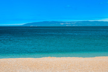     Cres Island in Croatia, seascape, sunny summer day 
