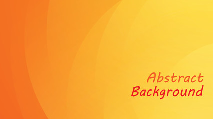 warm and orange color background abstract art vector