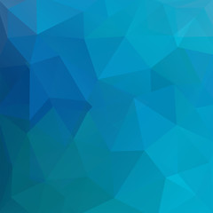 Fototapeta premium abstract background consisting of blue triangles, vector illustration