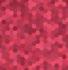 Abstract seamless background consisting of hexagons. 