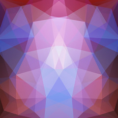Background of geometric shapes. Purple mosaic pattern.