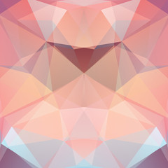Fototapeta premium Polygonal vector background. Can be used in cover design
