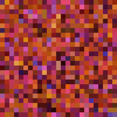 Seamless brown geometric checked pattern. 