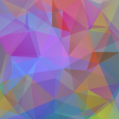 Fototapeta premium Geometric pattern, polygon triangles vector background 