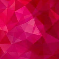 Obraz premium abstract background consisting of pink triangles, 