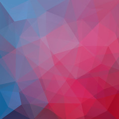 Background of geometric shapes. Colorful mosaic pattern. Vector