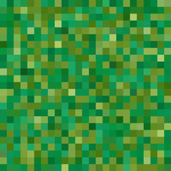 Seamless green geometric checked pattern. Ideal for printing 