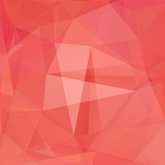 abstract background consisting of orange  triangles, vector illustration