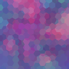 Background of geometric shapes. Purple mosaic pattern. Vector illustration