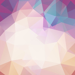 abstract background consisting of light triangles, vector illustration