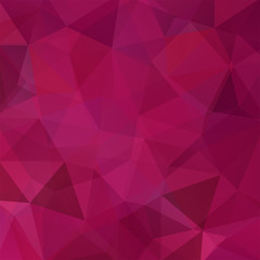 abstract background consisting of pink triangles, vector illustration