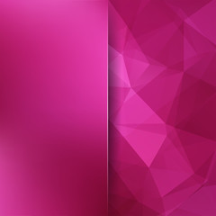 Obraz premium Background made of triangles. Square composition with geometric shapes