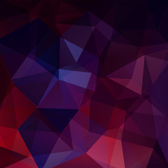 Polygonal purple vector background. Can be used in cover design