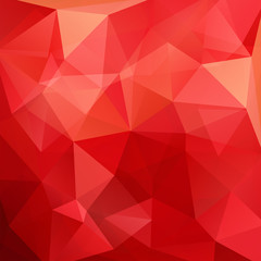 Background made of triangles. Square composition with geometric shapes