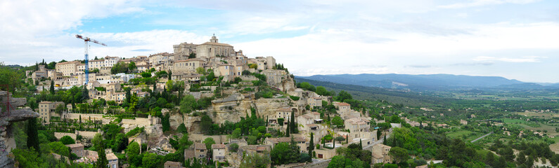 Fototapeta na wymiar Village of Gordes in the Provence