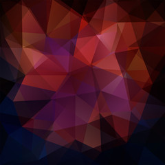 abstract background consisting of dark brown triangles