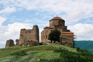 6th century Jvari Monastery in Mtskheta, Georgia