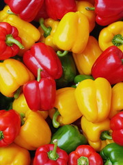 mixed bell peppers