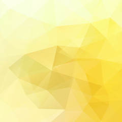 abstract background consisting of yellow triangles