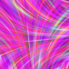 Colorful smooth light lines background. Pink colors. 