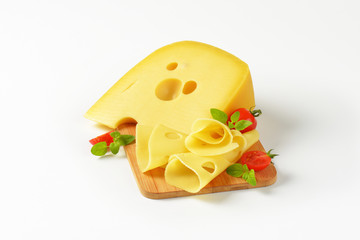 Swiss type cheese