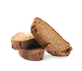 Sliced bread pieces composition