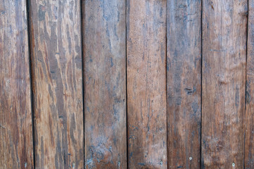 Brown wooden painted background.