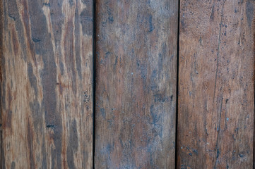 Brown wooden painted background.