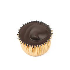 Chocolate confection candy isolated