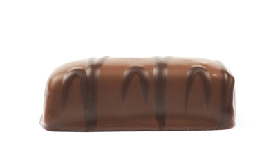 Chocolate confection candy isolated