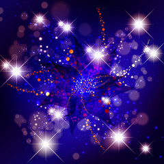 Abstract Star Background