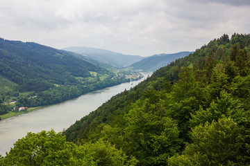 Naklejka premium Ruins Haichenbach. Austria.