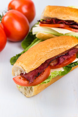 Fresh sandwich.