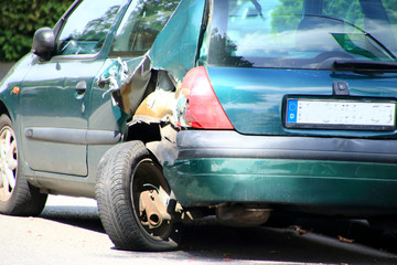 Autounfall, Blechschaden