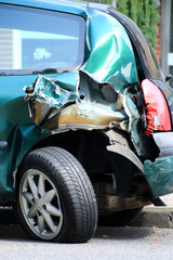 Autounfall, Blechschaden