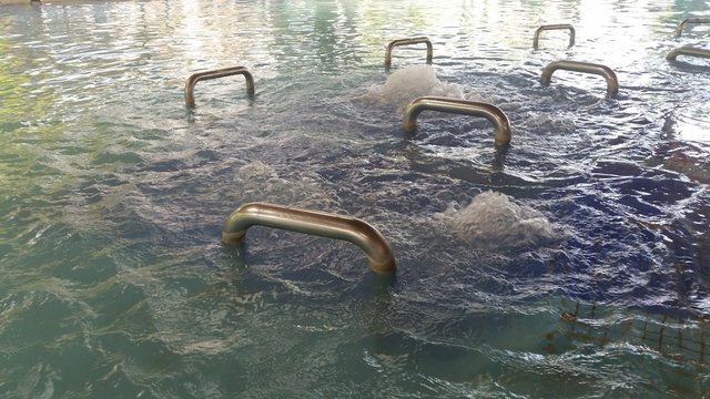 the Hamat Gader Spa site