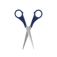 Scissors icon in flat style