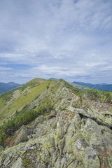 Obraz premium Majestic Siberian mountains Khamar-Daban