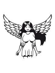 Angel wings sexy comic