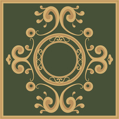 Frame in the form of the iconostasis