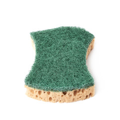 Kitchen sponge isolated