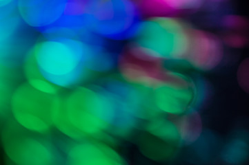 Colorful holidays bokeh