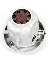 Old engine of the vacuum cleaner